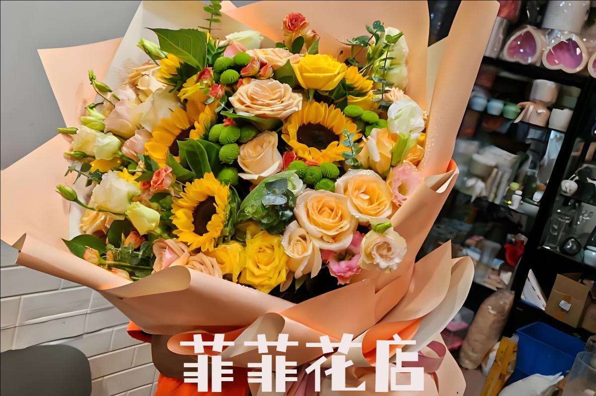 本地直营实体花店